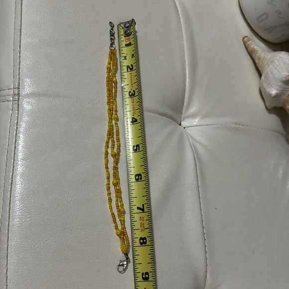 Free With $25 Purchase-Pier 1 Beaded Bracelet-Seed Bead-Lobster Clasp-Adj Length - Picture 6 of 9